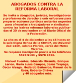 Abogados Contra la Reforma Laboral